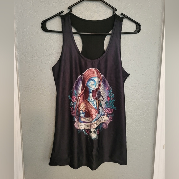 Unlisted Tops - The Nightmare before Christmas Sally Racerback Tank Top